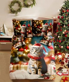 3D Bavlnené obliečky HOLLY PAWS farebné + obliečka na vankúšik 40x50 cm zdarma Rozmer obliečky: 70 x 90 cm | 140 x 200 cm