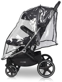 Súrodenecký kočík EasyGo Echo Ebony Black