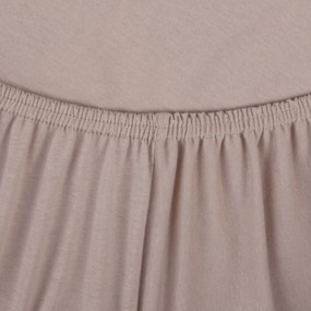 JERSEY PRESTIERADLO JERSEY3 220X240 CM BEŽOVÉ