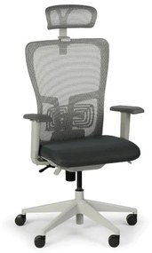 Kancelárska stolička GAM, sivá