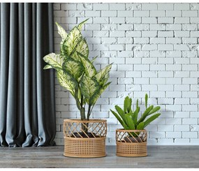 Kovové obaly na kvetináče v súprave 2 ks ø 30 cm Panama – Mauro Ferretti