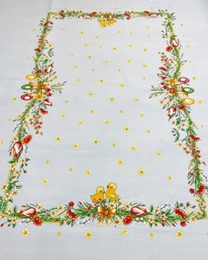Veľkonočný obrus Záhrada 140 x 110 cm TiaHome
