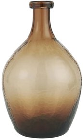 IB LAURSEN Sklenená váza Balloon Brown 28 cm
