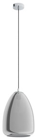 EGLO Závesné svietidlo ALOBRASE, dymové, 30 cm