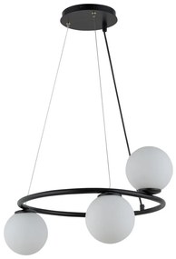 Luster na lanku GAMA 3xG9/12W/230V čierna