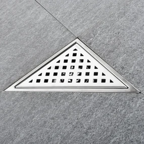 Trojuholníkový odtok Stainless