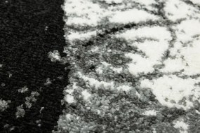 Koberec Lima 9365A biely / čierny