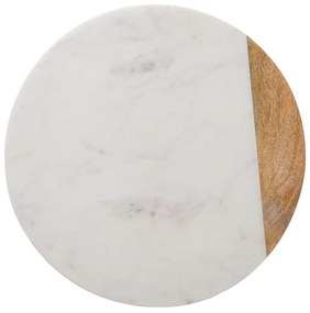 Mramorový otočný servírovací podnos Marbl W, (fi) 30 cm
