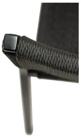 Čierna jedálenská stolička DAN-FORM Denmark Loop