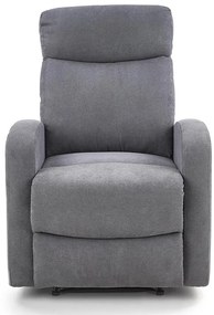 Kreslo Oslo 1S sivá