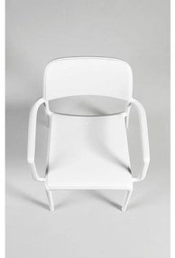 RIVA ARMCHAIR záhradná stolička s podrúčkami antracite