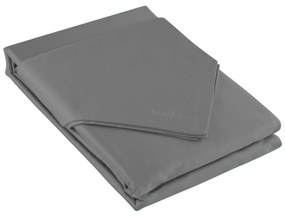 MAKOSATÉNOVÉ OBLIEČKY DELIA 200X220 CM, 2KS 70X80 CM SIVÉ