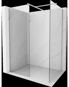 Mexen Kioto sprchová stena Walk-in 180 x 75 cm, transparentná, chróm - 800-180-202-01-00-075