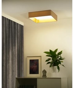 Brilagi-LED Stmievateľné svietidlo VELVET SQUARE LED/36W/230V Wi-Fi Tuya+DO béžová