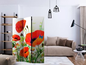 Artgeist Paraván - Country poppies [Room Dividers]