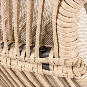 MI Ratanové kreslo HOLAND béž (LM)