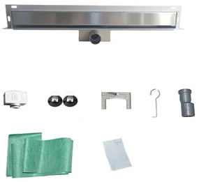 Odtokový žľab k stene MEXEN FLAT WALL 50 cm