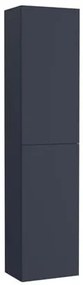 Kúpeľňová skrinka vysoká Roca Optica 35x150x25 cm modrá mat A857702551