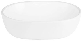 Gamma Pino, umývadlo na dosku 480x350x130 mm, biela lesklá, GMA-UC-PINO
