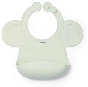 Silikónový podbradník s regulovaným zapínaním a vreckom, mätový