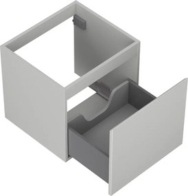 Mexen Orio, kúpeľňová skrinka 50 cm, 1 zásuvka, sivá matná, 91A10-05047-1-BF62