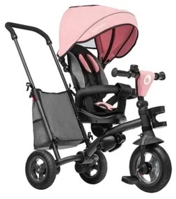 Lionelo - Detská trojkolka TRIS ružová/šedá