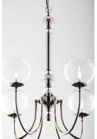 Jupiter 2022 - Luster na reťazi BRILLANTE 6xG9/10W/230V lesklý chróm