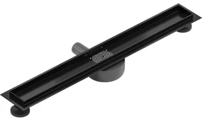 Mexen Flat 360, telo žľabu s rotačným sifónom 60 cm, čierna matná, 1740060