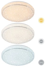 Brilo - LED Stmievateľné stropné svietidlo STARRY SKY LED/18W/230V 3000-6500K + DO