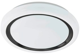 EGLO LED stropné / nástenné svetlo CAPASSO, 14,6W, teplá biela, 34cm, okrúhle, biele