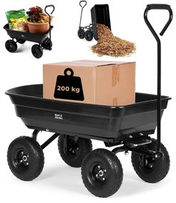 Záhradný transportný vozík 75L