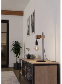 Eglo 32918 - Stolná lampa TOWNSHEND 1xE27/10W/230V