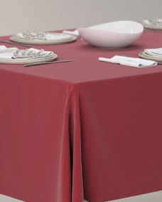 Obrus na stôl obdĺžnikový farba produktu červená látka lesklá, zamatová