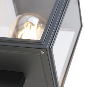 Inteligentná nástenná lampa sivá vrátane inteligentnej G95 - Sutton Up