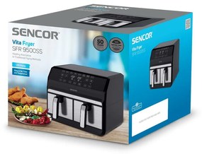 Sencor SFR 9500SS teplovzdušná fritéza