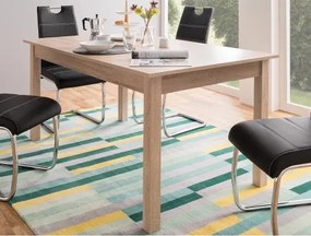 Rozkladací jedálenský stôl Coburg 120x70 cm, dub sonoma%