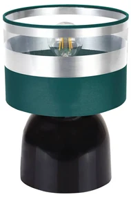 Stolná lampa Intense Chrome, 1x textilné tienidlo (výber zo 6 farieb), (výber z 3 farieb konštrukcie)
