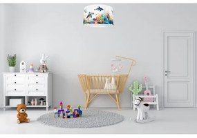 Detské stropné svietidlo OCEAN 1xE27/60W/230V