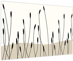 Obraz - Grafická lúka N⁰3 (90x60 cm)