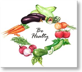 Obraz na stenu s textom Be healthy | rôzne rozmery