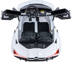 Elektrické autíčko Lamborghini Revuelto XL biele