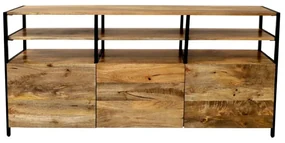 TV stolík Gita 160x75x45 indický masív mango Mango natural