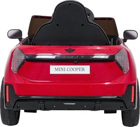 Elektrické autíčko Mini Cooper červené