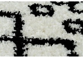 Kusový koberec Shaggy Safi smetanovo biely 70x250cm