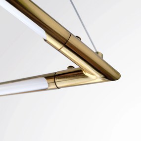 Toolight Toolight, LED stropné svietidlo, 4000K, 1500lm, APP1776-CP, zlatá matná, OSW-04055