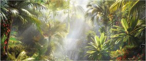 Obraz - Tropický dažďový prales (120x50 cm)