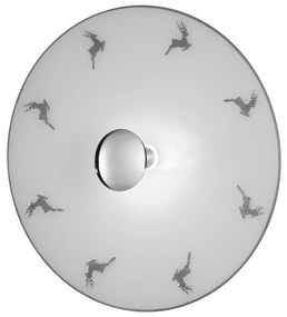 Kolarz A1353.61.XL.5.Gr.100-Nástenné svietidlo NONNA 1xE27/100W/230V jelene šedá