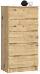 Komoda Kalista V (dub artisan). Akcia -21%. Vlastná spoľahlivá doprava až k Vám domov. 1128735