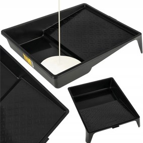 CROWNMAN Čierny zásobník na farbu 35x27cm