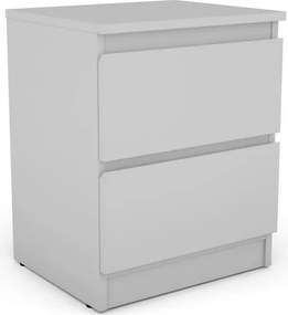 Skrinka/nočný stolík Carlos 402S, bílá